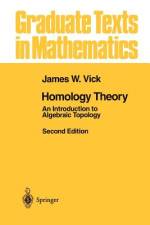 Homology Theory af James W. Vick