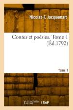 Contes et poésies. Tome 1 af Nicolas-François Jacquemart