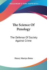 The Science Of Penology af Henry Martyn Boies