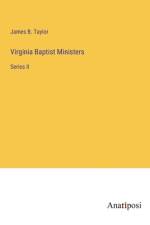 Virginia Baptist Ministers af James B. Taylor