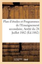 Plan d'études et Programmes de l'Enseignement secondaire des jeunes filles af Collectif