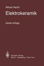 Elektrokeramik af Alfred Hecht