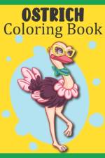 Ostrich Coloring Book af Rare Bird Books