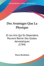 Des Avantages Que La Physique af Pierre Bertholon