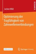 Optimierung der Tragfähigkeit von Zahnwellenverbindungen af Jochen Wild