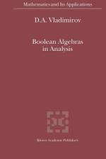 Boolean Algebras in Analysis af D. A. Vladimirov