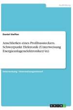 Anschließen eines Profibussteckers. Schwerpunkt Elektronik (Unterweisung Energieanlagenelektroniker/-in) af Daniel Steffen