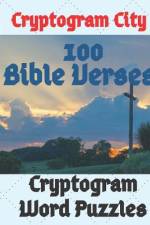 Cryptogram City 100 Bible Verses Cryptogram Word Puzzles Large Print