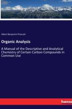 Organic Analysis af Albert Benjamin Prescott