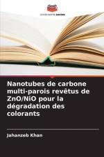 Nanotubes de carbone multi-parois revêtus de ZnO/NiO pour la dégradation des colorants af Jahanzeb Khan