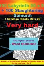 100 Labyrinth 50x50 + 100 Slaughtering Samurai + 50 Mega Hidoku 20x20 Very Hard af Andrii Pitenko