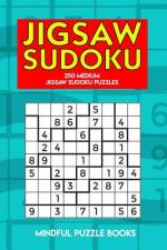 Jigsaw Sudoku: 250 Medium Jigsaw Sudoku Puzzles af Mindful Puzzle Books