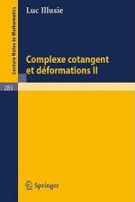 Complexe Cotangent et Deformations II af L. Illusie