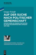 Auf der Suche nach politischer Gemeinschaft af Gregor Feindt