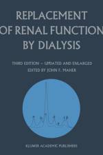 Replacement of Renal Function by Dialysis af J. F. Maher