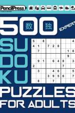 500 Expert Sudoku Puzzles for Adults (with answers) af Sudoku Puzzle Books