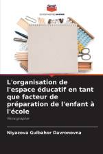 L'organisation de l'espace éducatif en tant que facteur de préparation de l'enfant à l'école af Niyazova Gulbahor Davronovna
