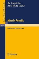 Matrix Pencils af B. Kagstrom
