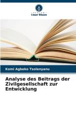 Analyse des Beitrags der Zivilgesellschaft zur Entwicklung af Komi Agbeko Tsolenyanu