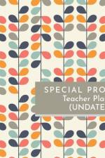Special Programs Teacher Planner af Karen Machelle Robinson