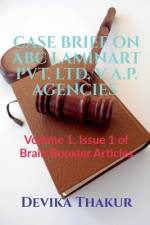 Case Brief on ABC Laminart Pvt. Ltd. V A.P. Agencies af Devika Thakur