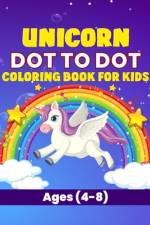 Unicorn Dot to Dot Book For Kids Ages 4-8 af Battan Studio