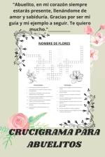 Crucigrama Para Abuelitos En Español, af Robinson F S