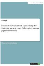 Soziale Netzwerkarbeit. Darstellung der Methode anhand eines Fallbeispiels aus der Jugendberufshilfe af Frieda von Meding