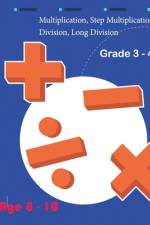 Multiplication, Step Multiplication Division, Long Division Grade 3 - 4 Age 8 - 10 af Crystal Smith