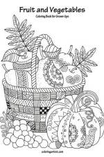 Fruit and Vegetables Coloring Book for Grown-Ups 1 af Nick Snels