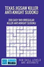 Texas Jigsaw Killer Anti-Knight Sudoku