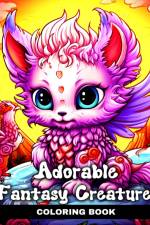 Adorable Fantasy Creatures Coloring Book af Regina Peay