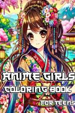 Anime Girls Coloring Book for Teens af Sophia Caleb