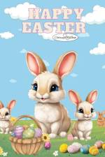 Happy Easter Coloring Book For Kids af Selena L L Arnold