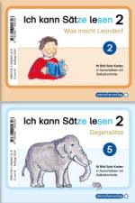 Ich kann Sätze lesen Teil 2 in Silbenschreibweise mit Dana und Leander af Katrin Langhans