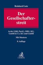 Der Gesellschafterstreit af Reinhard Lutz