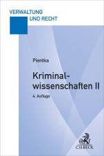 Kriminalwissenschaften II af Monika Pientka