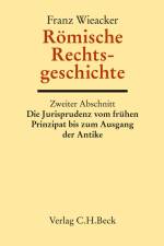 Römische Rechtsgeschichte af Franz Wieacker