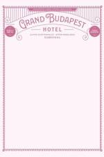 Grand Budapest Hotel: Fictional Hotel Notepad Set