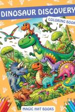 Dinosaur Discovery Coloring Book af Magic Hat Book