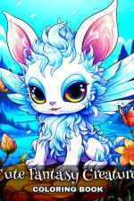 Cute Fantasy Creatures Coloring Book af Regina Peay