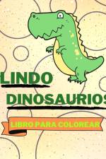 Libro Para Colorear de Lindos Dinosaurios af Sancha Sauseda