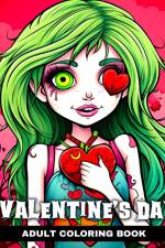 Valentine's Day Adult Coloring Book af Regina Peay