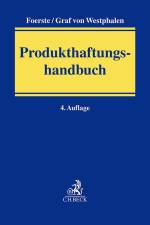 Produkthaftungshandbuch af Ulrich Foerste