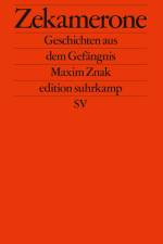 Zekamerone af Maxim Znak