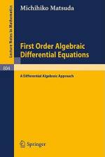 First Order Algebraic Differential Equations af M. Matsuda