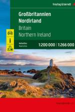 Großbritannien - Nordirland, Autoatlas 1:200.000 - 1:266.000, freytag & berndt af Freytag