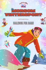 Morsom vintersport - Malebok for barn - Kreative og muntre motiver for å fremme sport i snøsesongen af Colorful Fun Editions