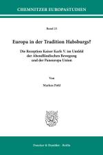 Europa in der Tradition Habsburgs? af Markus Pohl