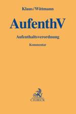 AufenthV af Sebastian Klaus